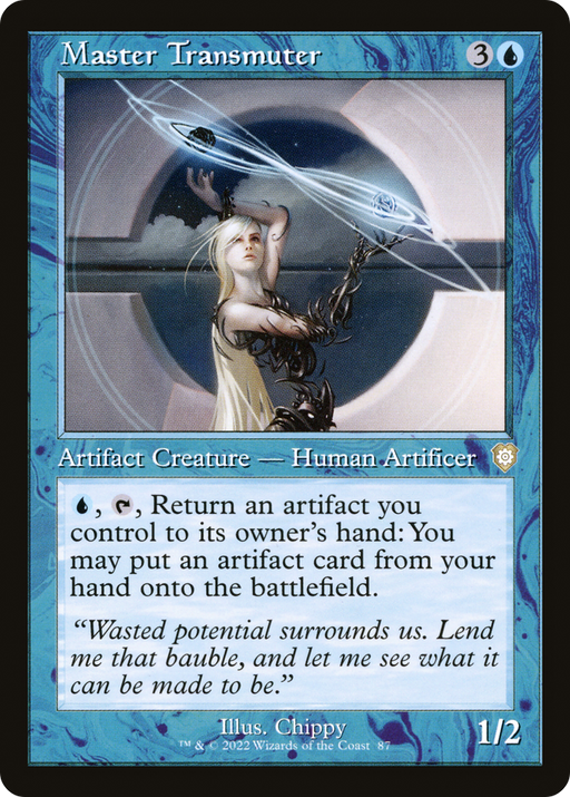 Master Transmuter (BRC-087) [The Brothers' War Commander] MTG Single Wizards of the Coast