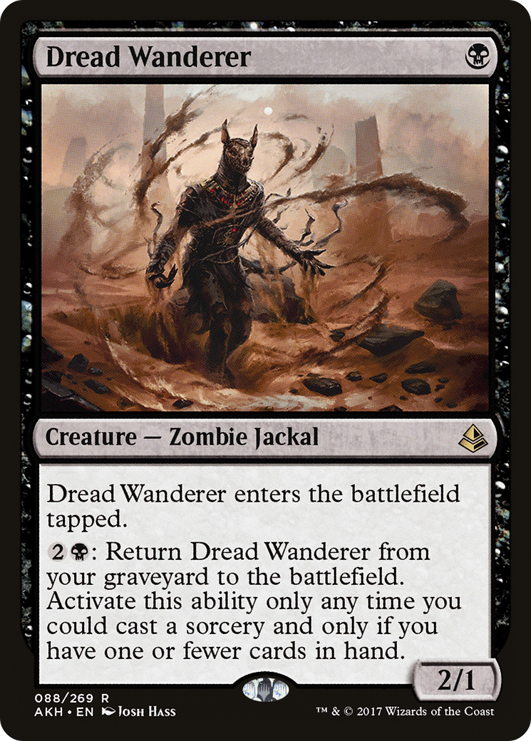 Dread Wanderer (AKH-088) [Amonkhet] MTG Single Wizards of the Coast