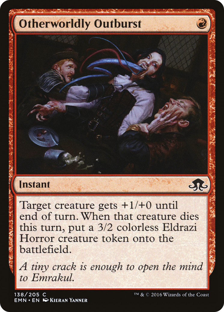 Otherworldly Outburst (EMN-138) [Eldritch Moon] Foil MTG Single Wizards of the Coast