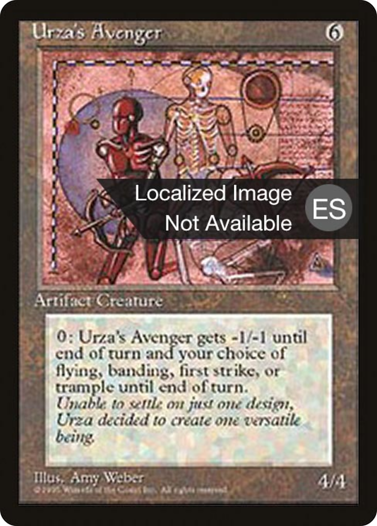 Urza's Avenger (4BB-355) [Fourth Edition Foreign Black Border] MTG Single Wizards of the Coast