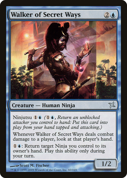 Walker of Secret Ways (BOK-060) [Betrayers of Kamigawa] Foil MTG Single Wizards of the Coast