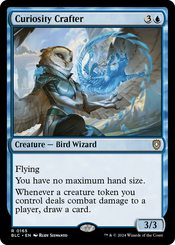 Curiosity Crafter (BLC-165) [Bloomburrow Commander] MTG Single Wizards of the Coast