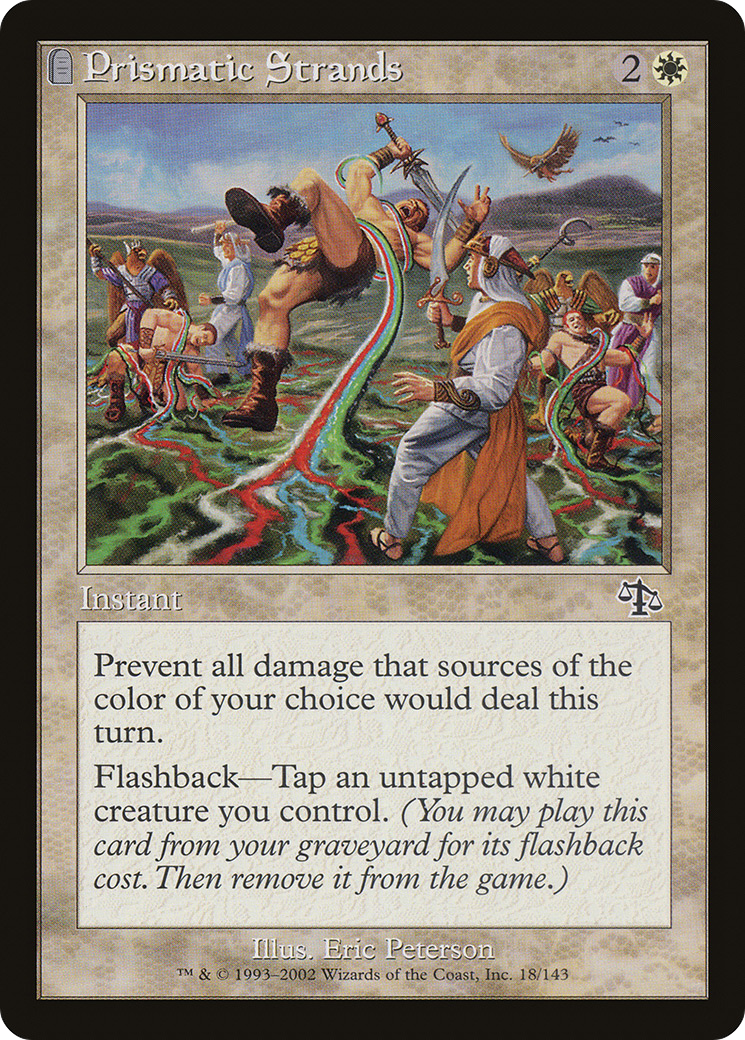 Prismatic Strands (JUD-018) [Judgment] MTG Single Wizards of the Coast