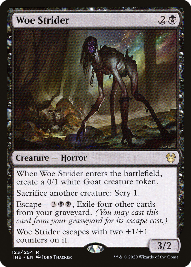 Woe Strider (THB-123) [Theros Beyond Death] Foil MTG Single Wizards of the Coast