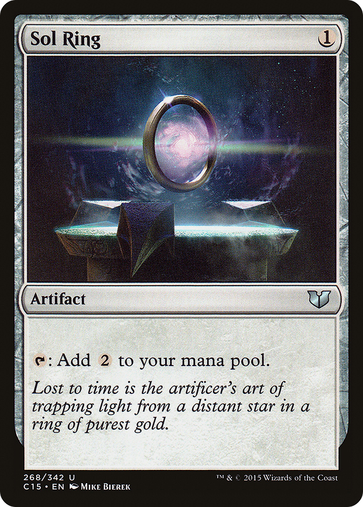 Sol Ring (C15-268) [Commander 2015] MTG Single Wizards of the Coast