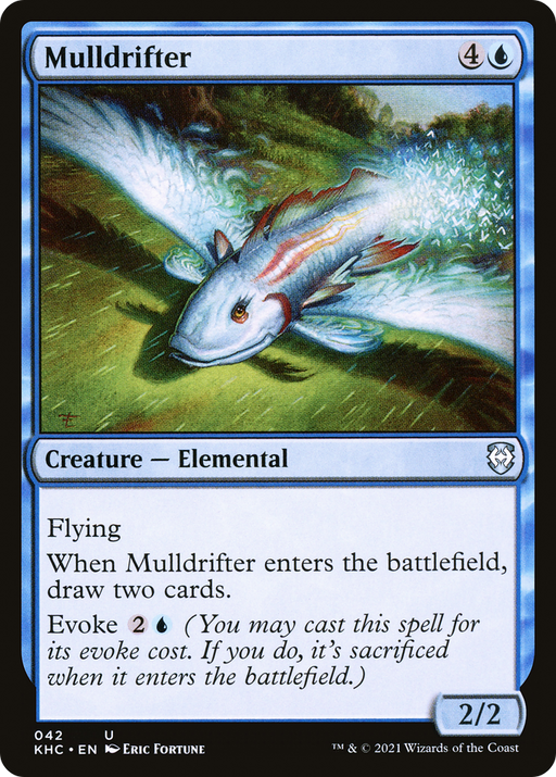 Mulldrifter (KHC-042) [Kaldheim Commander] MTG Single Wizards of the Coast