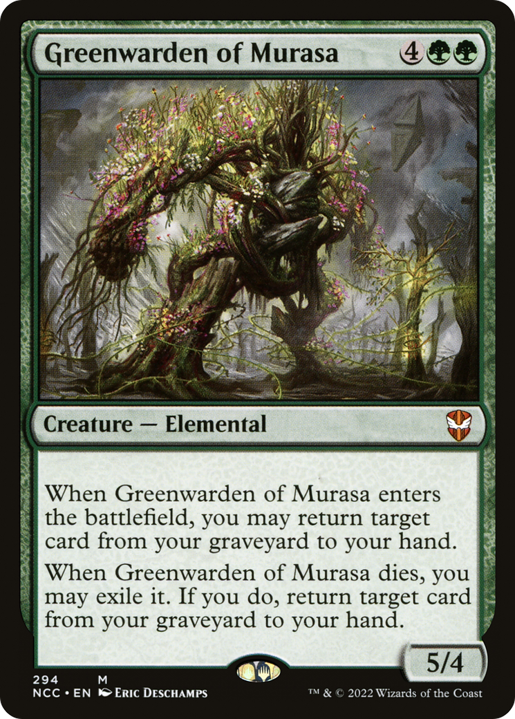 Greenwarden of Murasa (NCC-294) [New Capenna Commander] MTG Single Wizards of the Coast