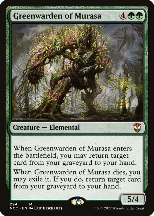 Greenwarden of Murasa (NCC-294) [New Capenna Commander] MTG Single Wizards of the Coast