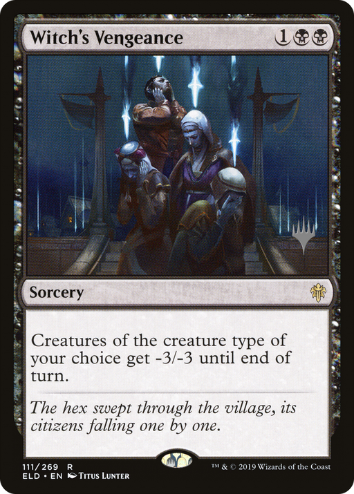 Witch's Vengeance (PPELD-111) [Throne of Eldraine Promos] Foil MTG Single Wizards of the Coast