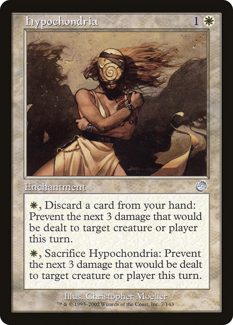 Hypochondria (TOR-007) [Torment] MTG Single Wizards of the Coast