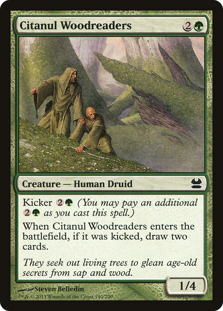 Citanul Woodreaders [Modern Masters] MTG Single Magic: The Gathering   