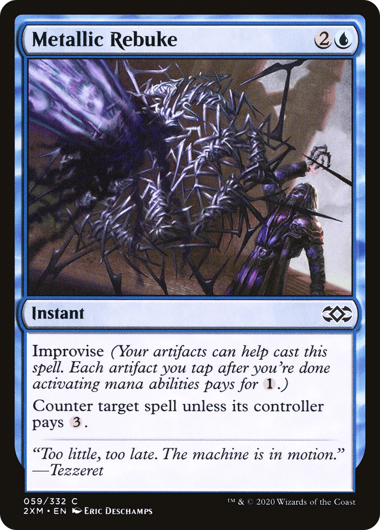 Metallic Rebuke (2XM-059) [Double Masters] MTG Single Wizards of the Coast