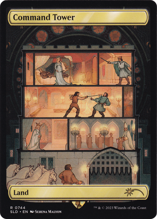 Command Tower (0744) (SLD-744) [Secret Lair] Drop MTG Single Wizards of the Coast