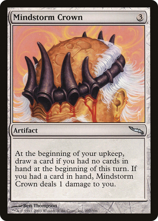 Mindstorm Crown (MRD-207) [Mirrodin] MTG Single Wizards of the Coast