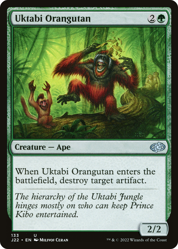 Uktabi Orangutan (J22-133) [Jumpstart 2022] MTG Single Wizards of the Coast