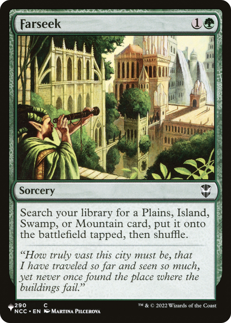 Farseek (NCC) (LIST-290/093) [Mystery Booster] The List MTG Single Wizards of the Coast