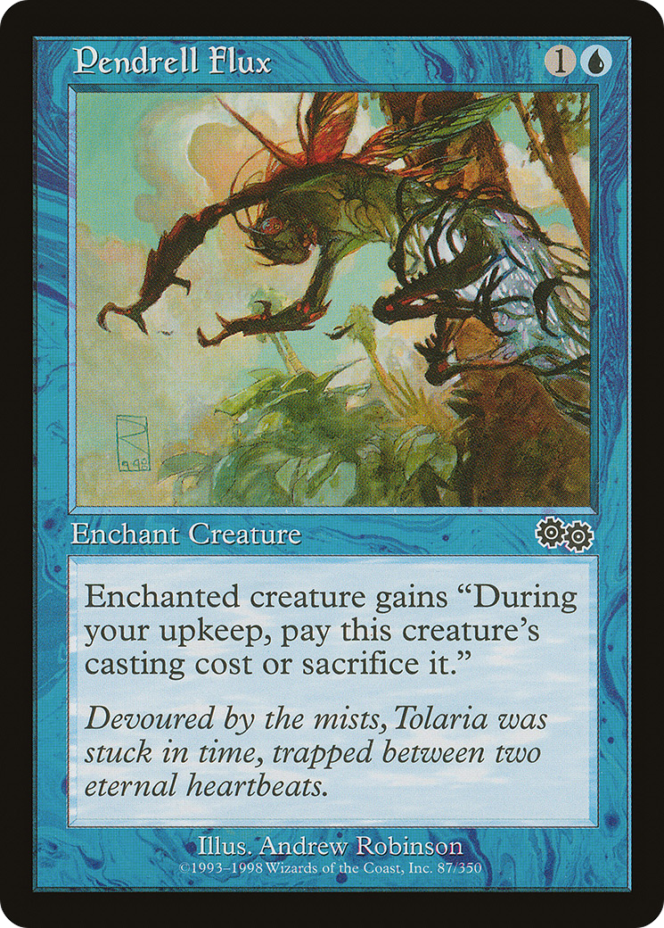 Pendrell Flux (USG-087) [Urza's Saga] MTG Single Wizards of the Coast