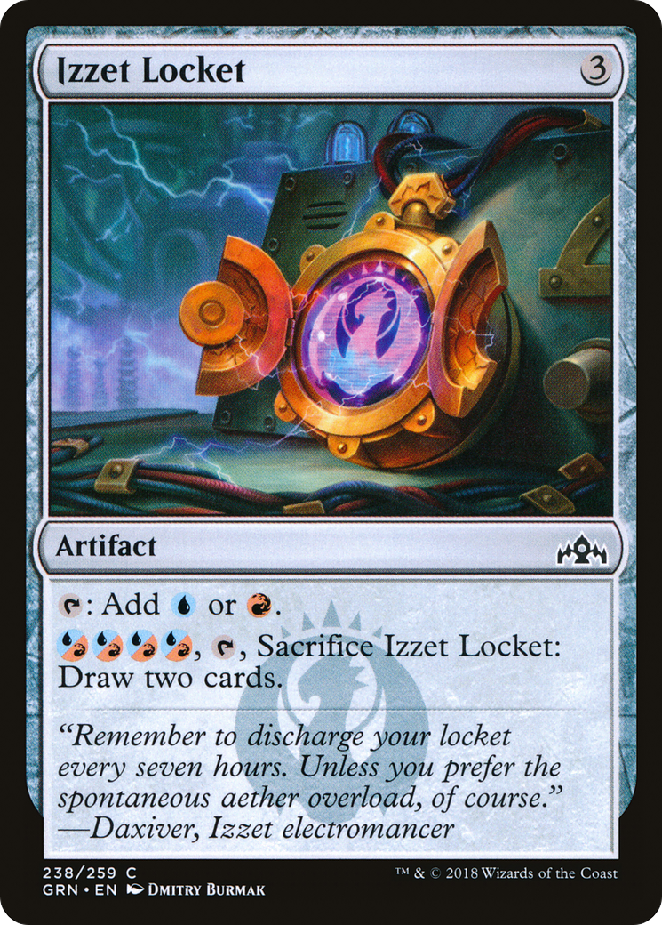 Izzet Locket (GRN-238) [Guilds of Ravnica] MTG Single Wizards of the Coast