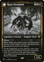 Runo Stromkirk (DBL-513) [Innistrad: Double Feature] MTG Single Wizards of the Coast