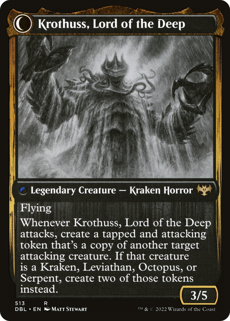 Runo Stromkirk (DBL-513) [Innistrad: Double Feature] Foil MTG Single Wizards of the Coast