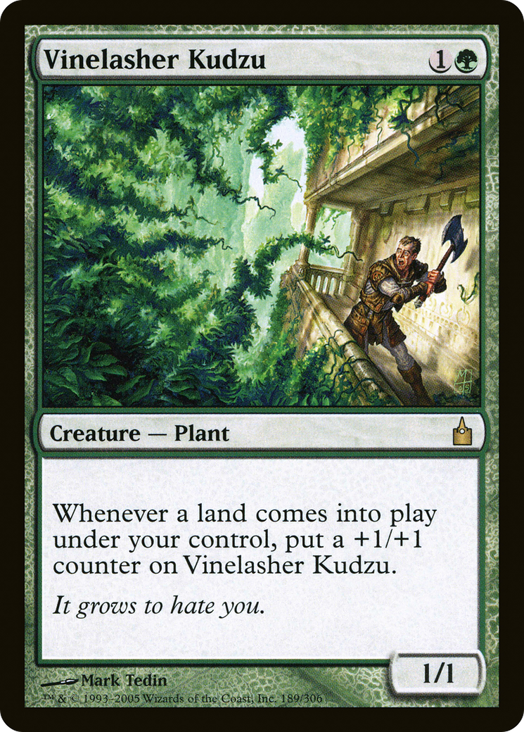 Vinelasher Kudzu (RAV-189) [Ravnica: City of Guilds] Foil MTG Single Wizards of the Coast