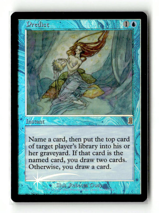 Predict [Odyssey] Foil - Scan (LB-099) High End MTG Single Magic: The Gathering