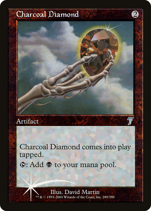 Charcoal Diamond (7ED-289) [7th Edition] MTG Single Wizards of the Coast
