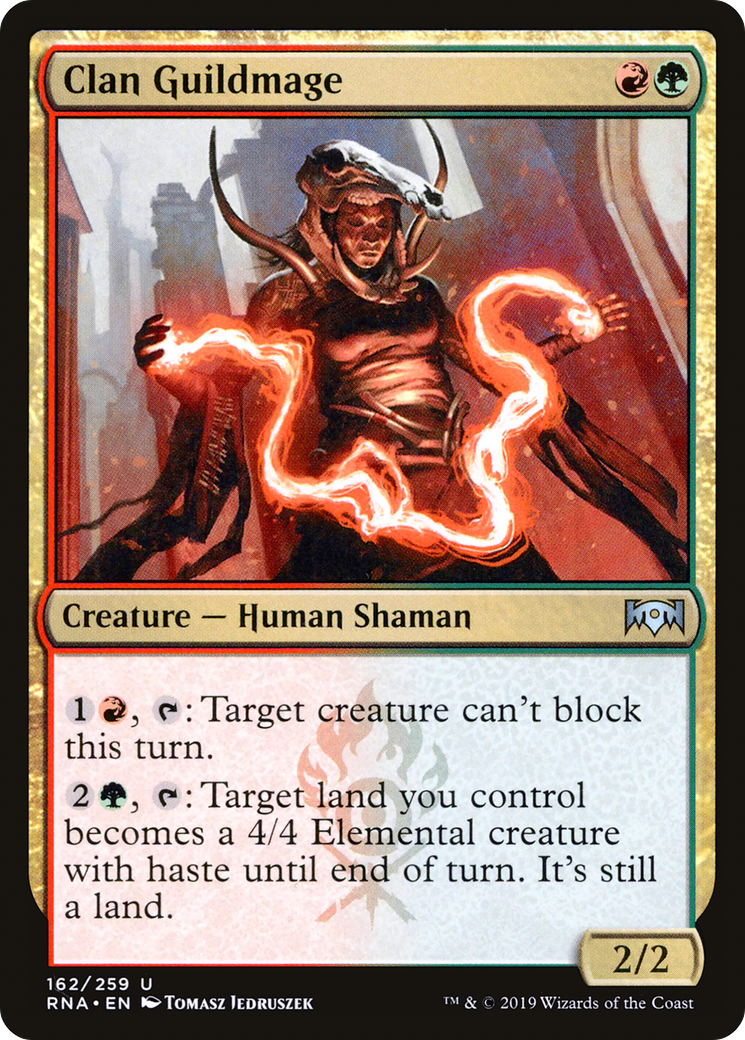 Clan Guildmage (RNA-162) [Ravnica Allegiance] Foil MTG Single Wizards of the Coast
