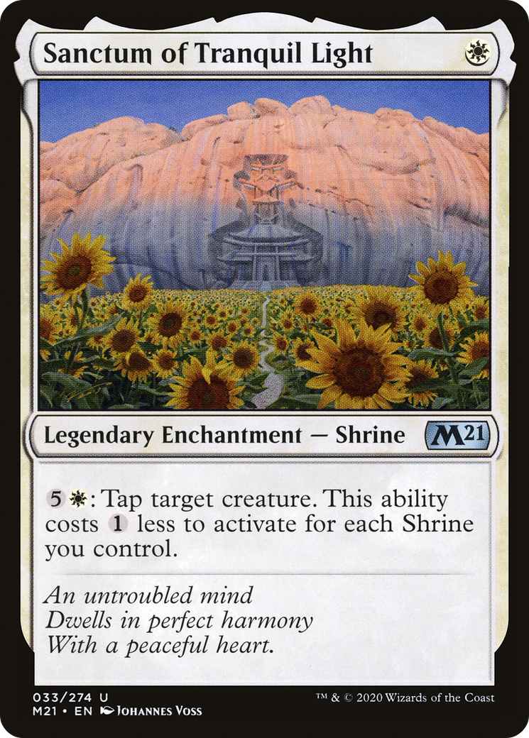 Sanctum of Tranquil Light (M21-033) [Core Set 2021] MTG Single Wizards of the Coast