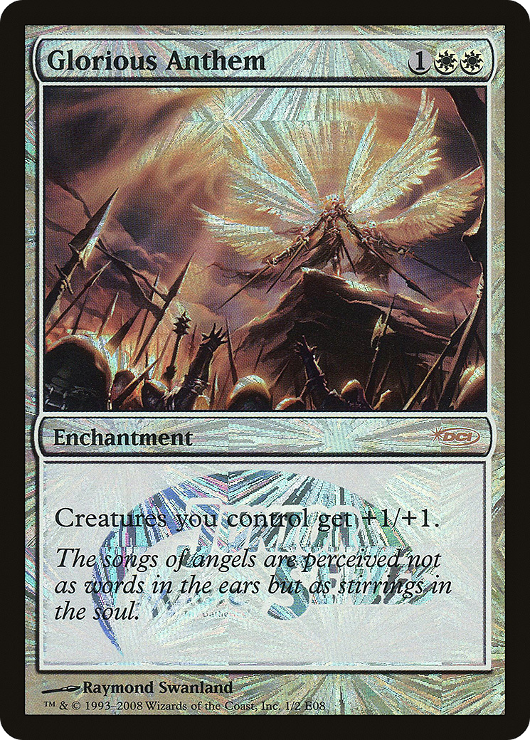 Glorious Anthem (Junior Series Europe) (JSS-001) [Misc] Junior Series Europe Foil MTG Single Wizards of the Coast