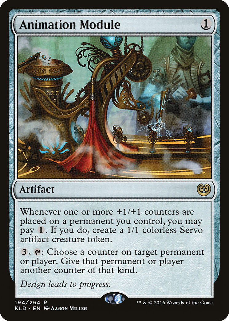 Animation Module (KLD-194) [Kaladesh] MTG Single Wizards of the Coast