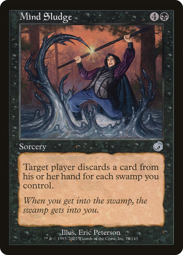 Mind Sludge (TOR-070) [Torment] Foil MTG Single Wizards of the Coast