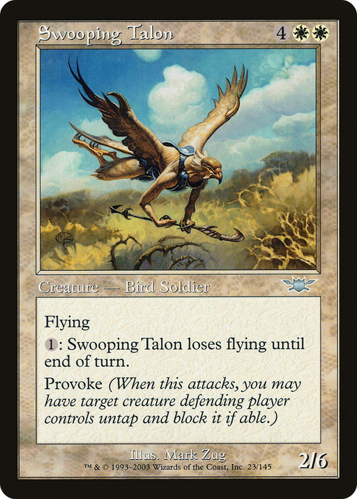 Swooping Talon (LGN-023) [Legions] MTG Single Wizards of the Coast