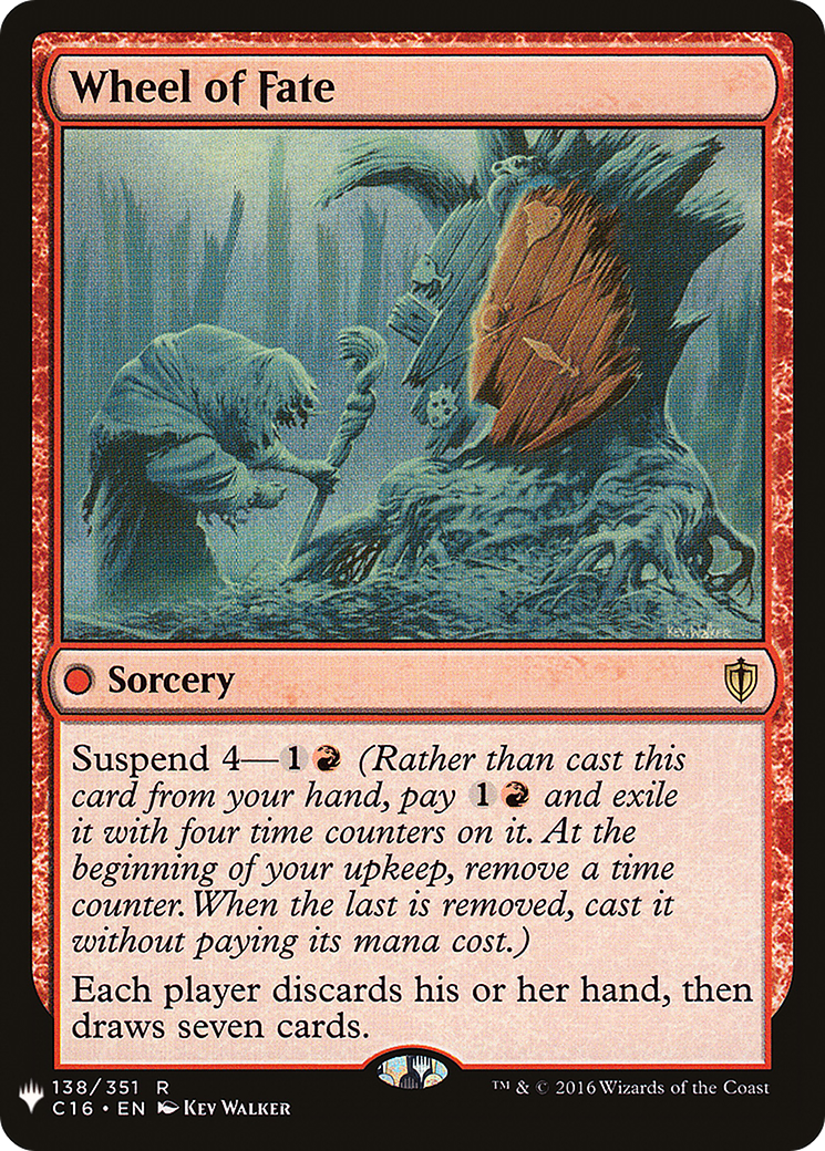 Wheel of Fate (LIST-138) [Mystery Booster] The List MTG Single Wizards of the Coast