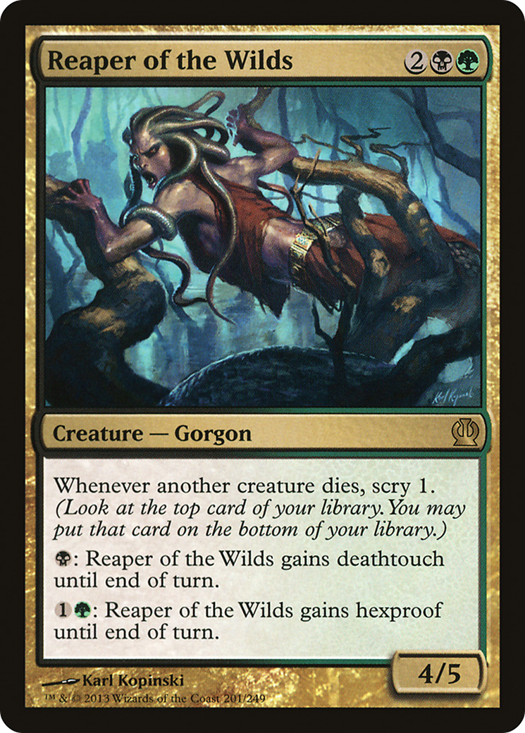 Reaper of the Wilds (THS-201) [Theros] MTG Single Wizards of the Coast