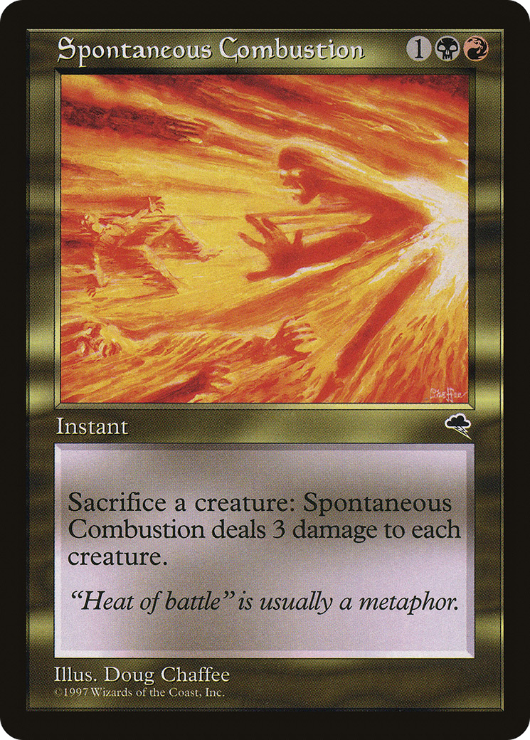 Spontaneous Combustion (TMP-273) [Tempest] MTG Single Wizards of the Coast