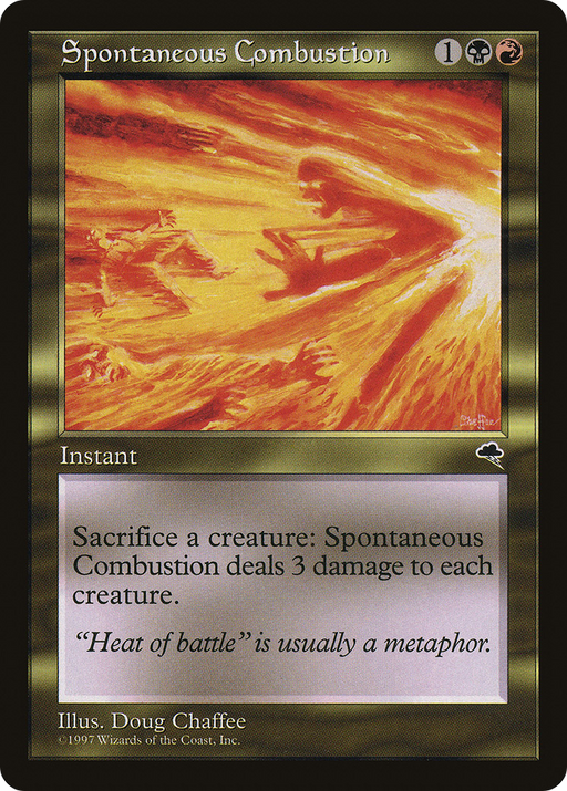 Spontaneous Combustion (TMP-273) [Tempest] MTG Single Wizards of the Coast