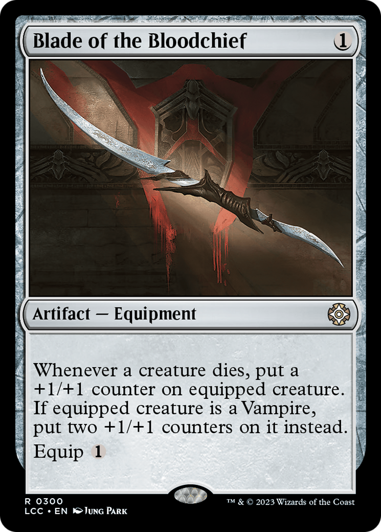 Blade of the Bloodchief (LCC-300) [The Lost Caverns of Ixalan Commander] MTG Single Wizards of the Coast