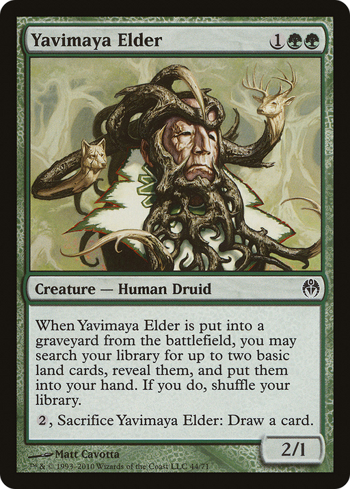 Yavimaya Elder (DDE-044) [Misc] Duel Decks: Phyrexia vs. the Coalition MTG Single Wizards of the Coast