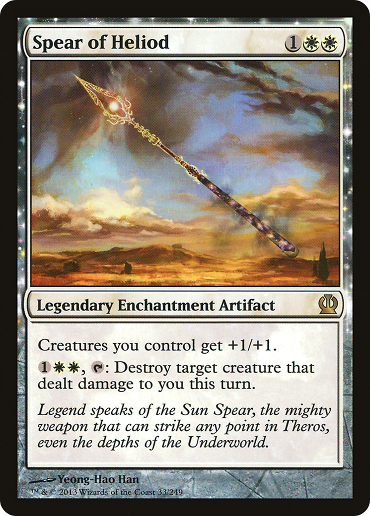 Spear of Heliod (THS-033) [Theros] MTG Single Wizards of the Coast