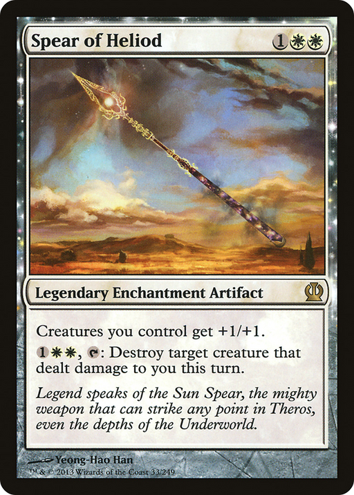 Spear of Heliod (THS-033) [Theros] MTG Single Wizards of the Coast