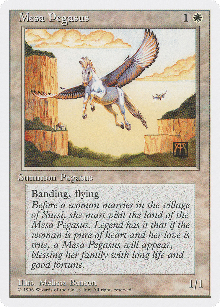 Mesa Pegasus (2PS-005) [Misc] Introductory Two-Player Set MTG Single Wizards of the Coast