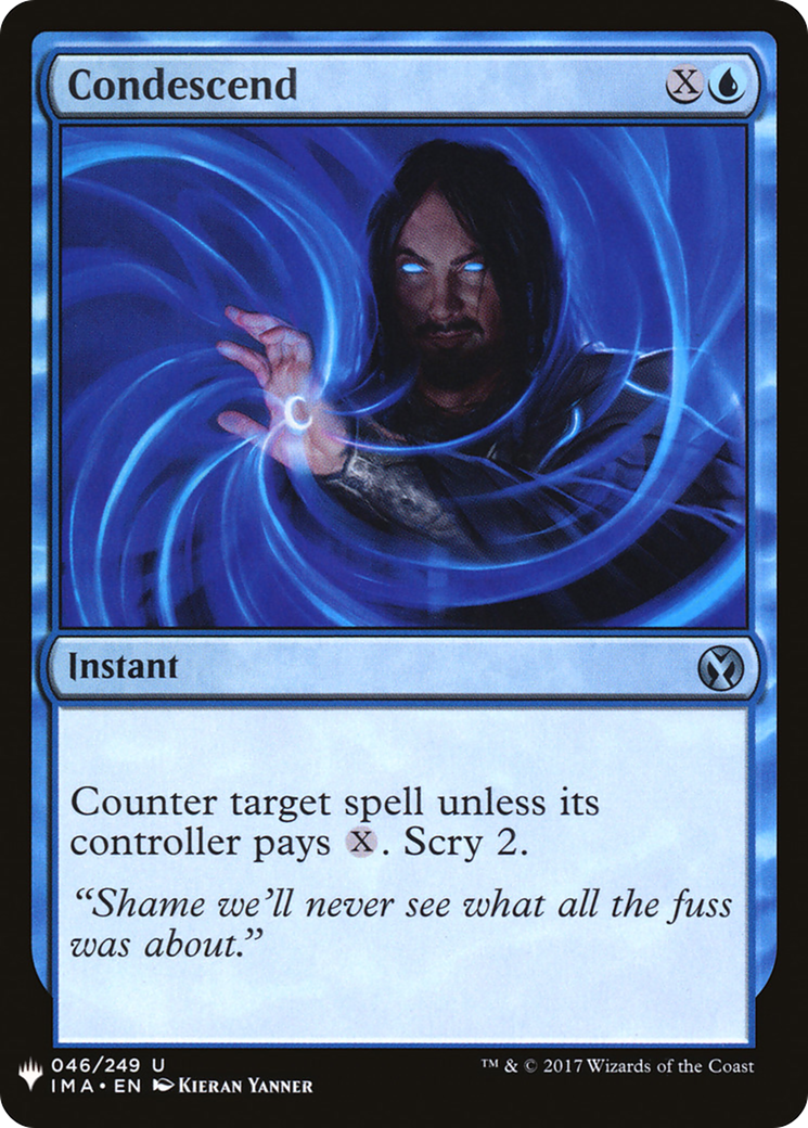 Condescend (LIST-IMA-46) [Mystery Booster] The List MTG Single Wizards of the Coast