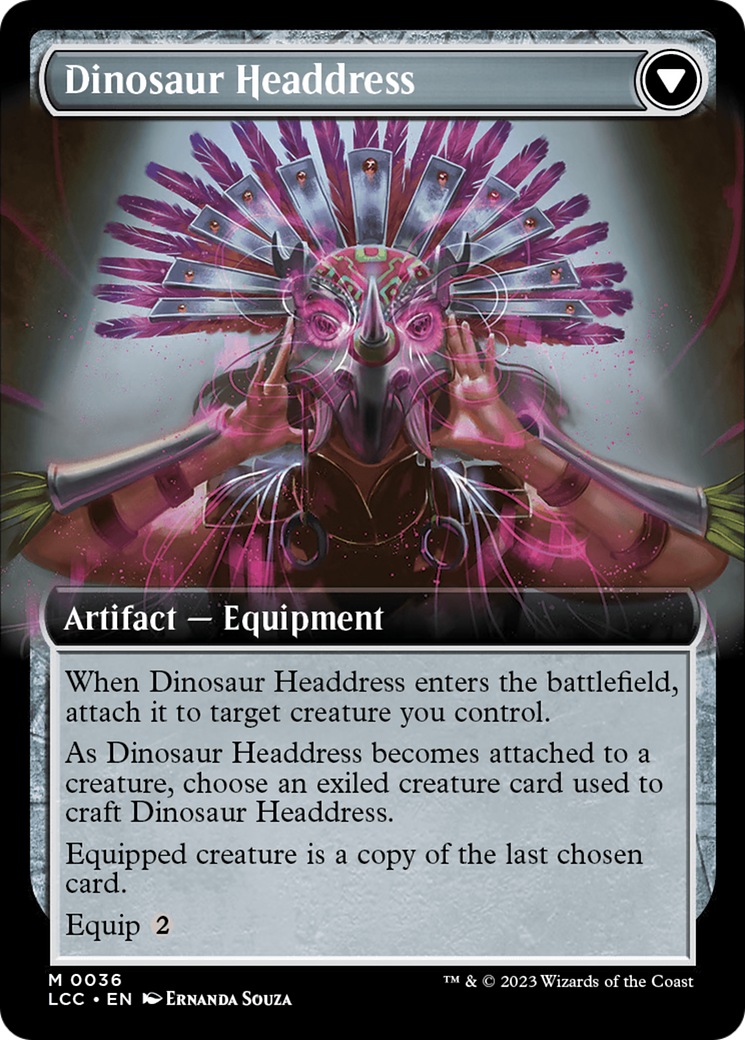 Paleontologist's Pick-Axe (LCC-036) [The Lost Caverns of Ixalan Commander] (Extended Art) MTG Single Wizards of the Coast