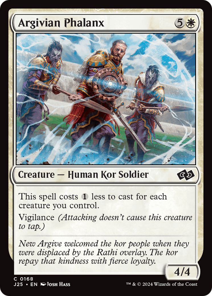 Argivian Phalanx (J25-168) [Foundations Jumpstart] MTG Single Wizards of the Coast