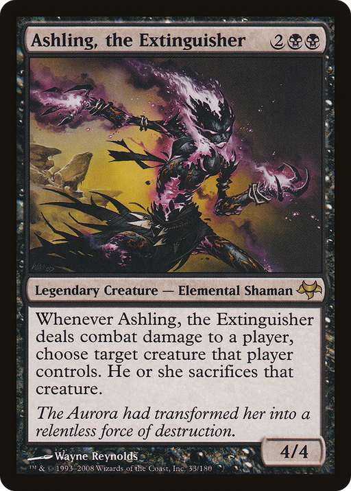 Ashling, the Extinguisher (EVE-033) [Eventide] MTG Single Wizards of the Coast