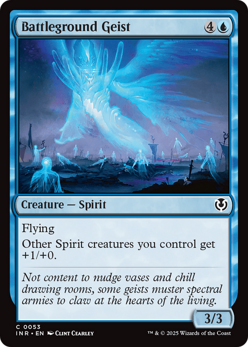 Battleground Geist (INR-053) [Innistrad Remastered] Foil MTG Single Wizards of the Coast