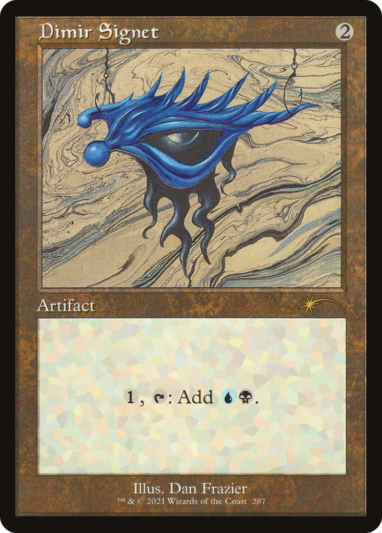 Dimir Signet (SLD-287) [Secret Lair] Drop MTG Single Wizards of the Coast