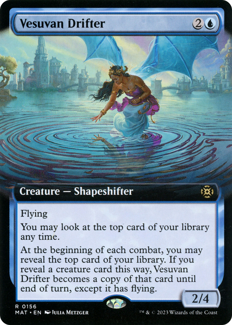 Vesuvan Drifter (MAT-156) [March of the Machine: The Aftermath] (Extended Art) MTG Single Wizards of the Coast