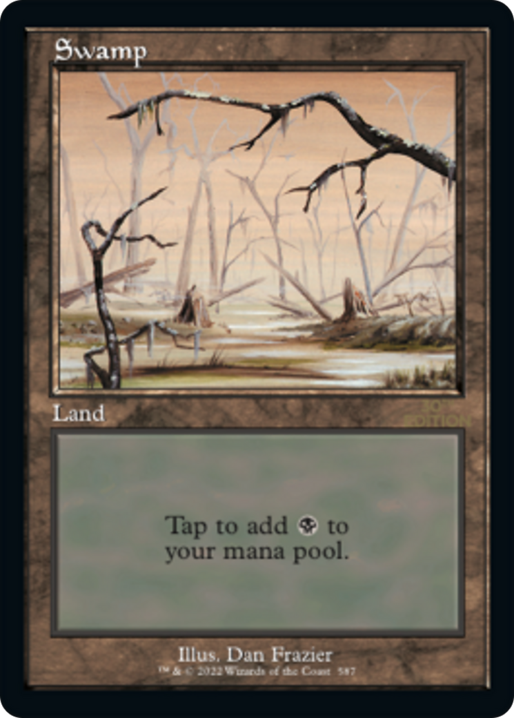 Swamp (30A-587) [30th Anniversary Edition] MTG Single Wizards of the Coast